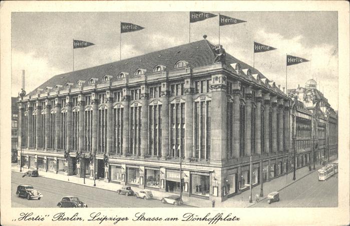 BERLIN  CITY Hertie Doenhoffplatz