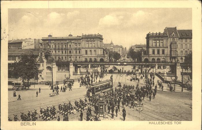 BERLIN  CITY Hallesches Tor Strassenbahn