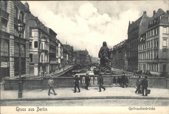 BERLIN  CITY Gertraudtenbruecke