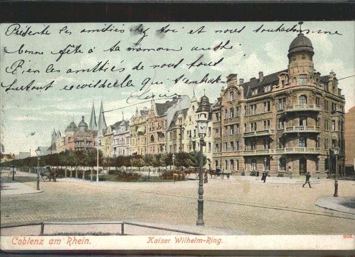 Koblenz Rhein Kaiser Wilhelm-Ring