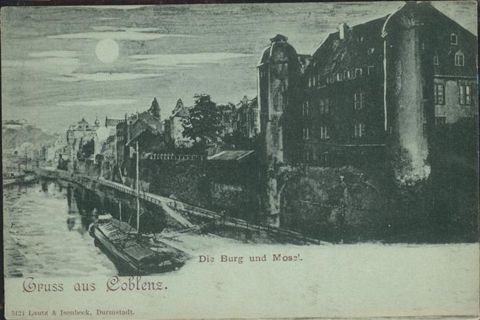 Koblenz Rhein Burg Mosel