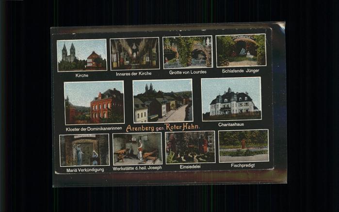 Arenberg Koblenz Kirche Einsiedelei Charitashaus Kloster