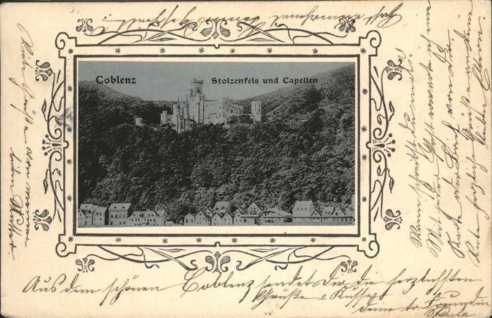 Koblenz Rhein Stolzenfels Kapellen
