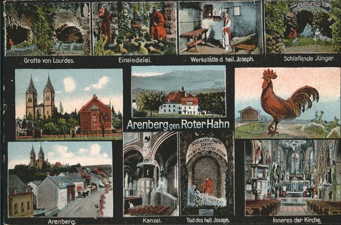 Arenberg Koblenz Einsiedelei Inneres Kirche Einsiedelei