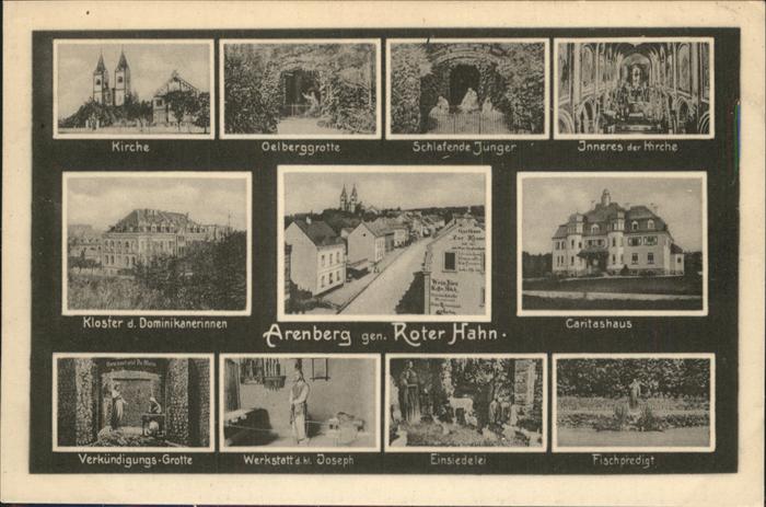 Arenberg Koblenz Schlafende Jünger Kirche