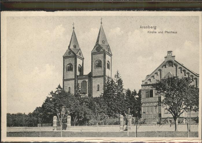 Arenberg Koblenz Kirche Pfarrhaus