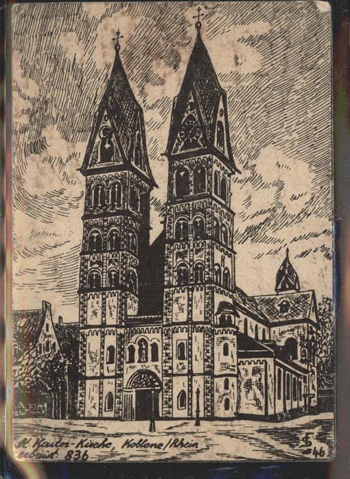Koblenz Rhein St. Kastor-Kirche