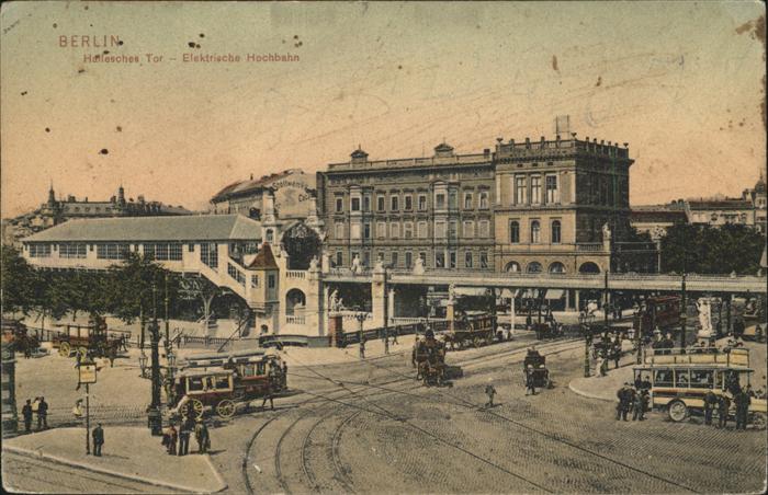 BERLIN  CITY Hallesches Tor Elektr. Hochbahn