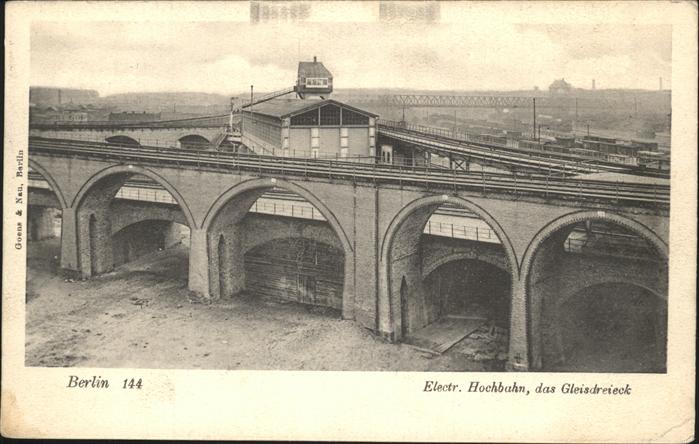 Berlin Elektr. Hochbahn Gleisdreieck