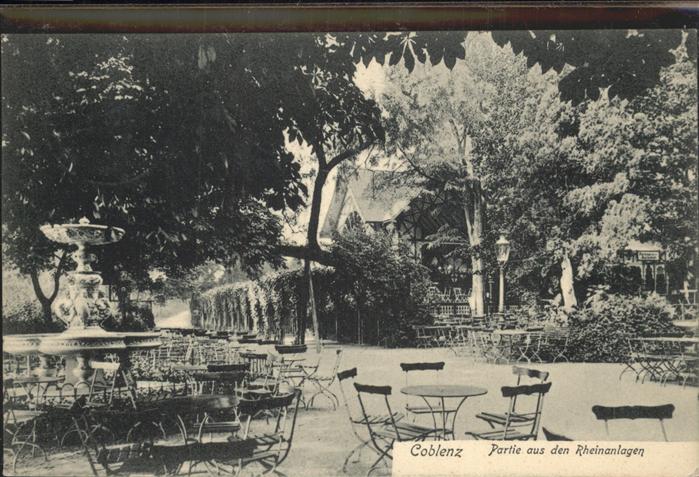 Koblenz Rhein Rheinanlagen
