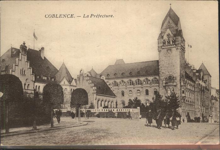 Koblenz Rhein La Prefecture