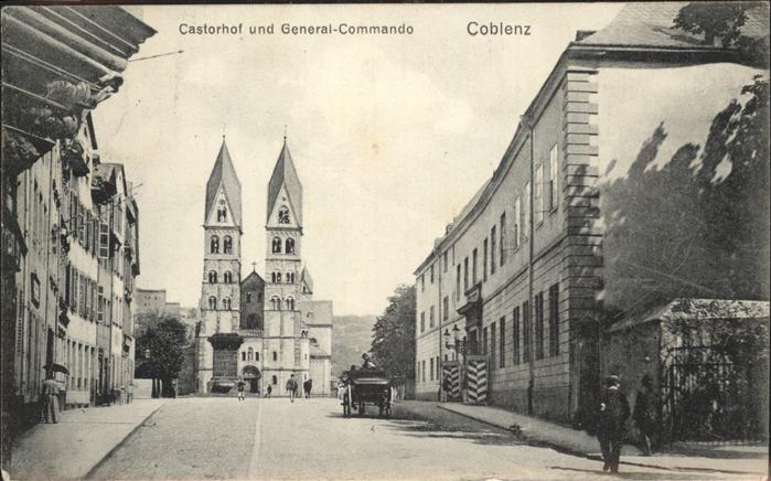 Koblenz Rhein Castorhof General-Commando