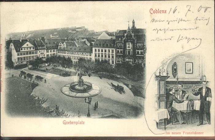 Koblenz Rhein Goebenplatz