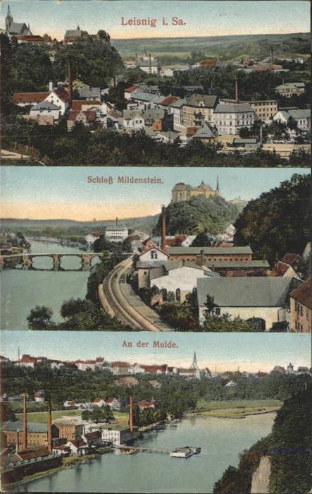 Leisnig Schloß Mildenstein An der Mulde