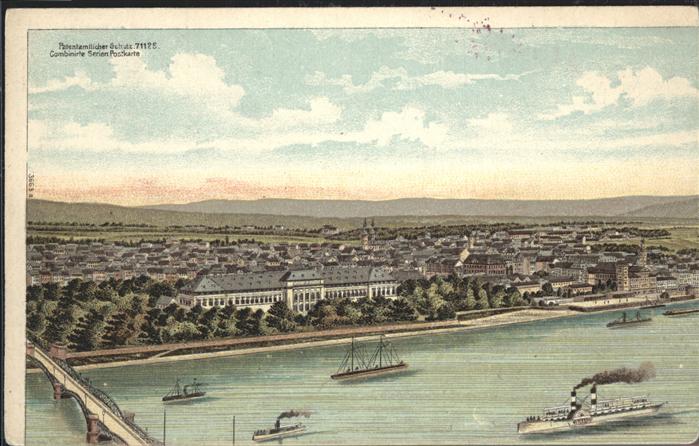 Koblenz Rhein Rhein Dampfer