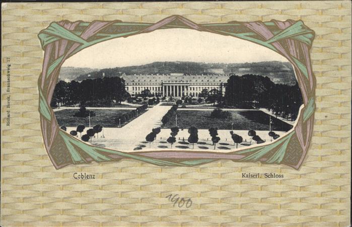 Koblenz Rhein Kaiserl. Schloss
