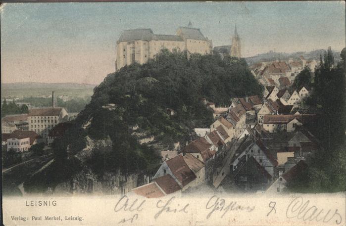 Leisnig Schloss und Umgebung