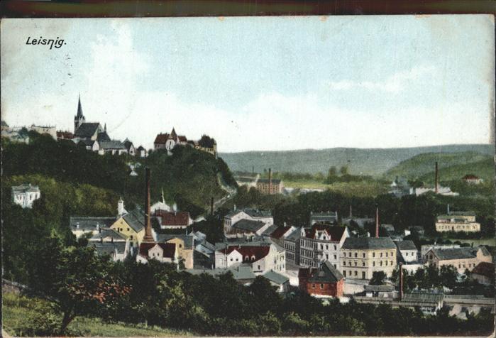 Leisnig Panorama Feldpost