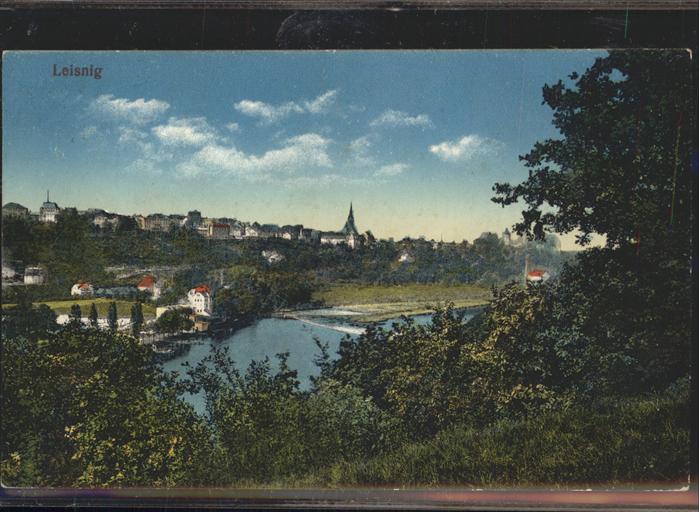 Leisnig Panorama Feldpost