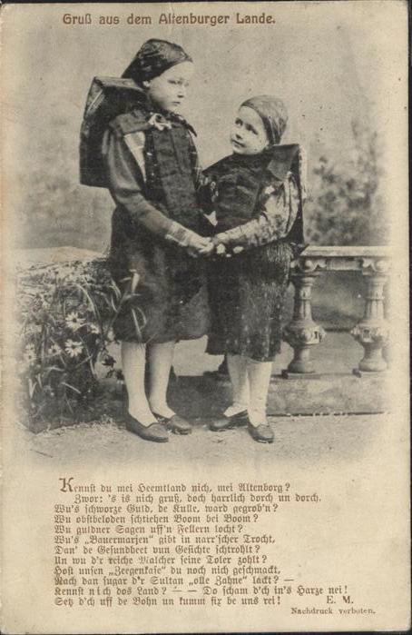 Altenburg Thueringen Altenburger Trachtenkinder