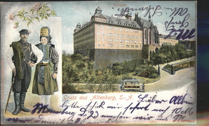 Altenburg Thueringen Altenburger Bauerntrachten Schloss