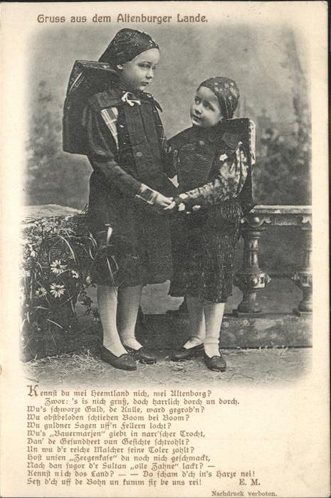 Altenburg Thueringen Trachtenkinder