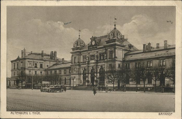 Altenburg Thueringen Bahnhof