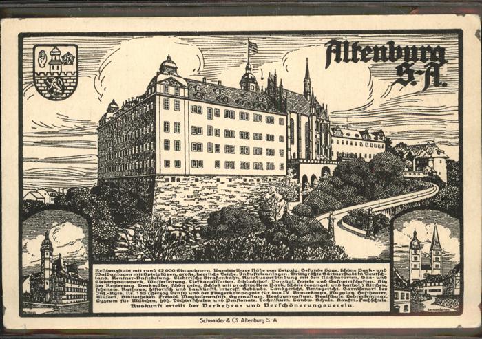 Altenburg Thueringen Schloss