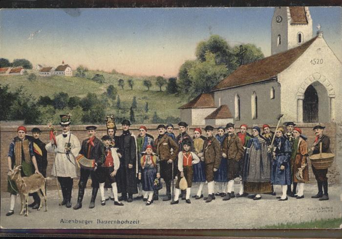 Altenburg Thueringen Altenburger Bauernhochzeit