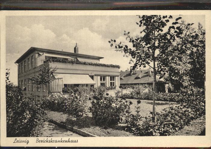 Leisnig Bezirkskrankenhaus Feldpost