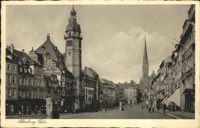 Altenburg Thueringen Innenstadt