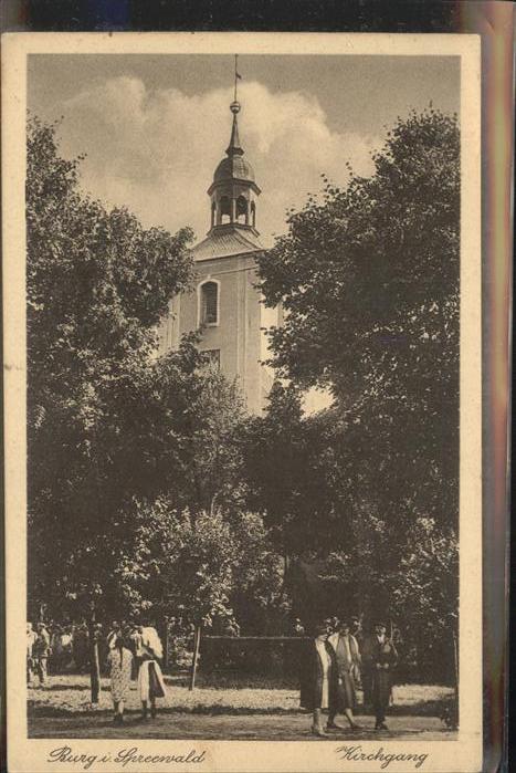 Burg Spreewald Kirchgang