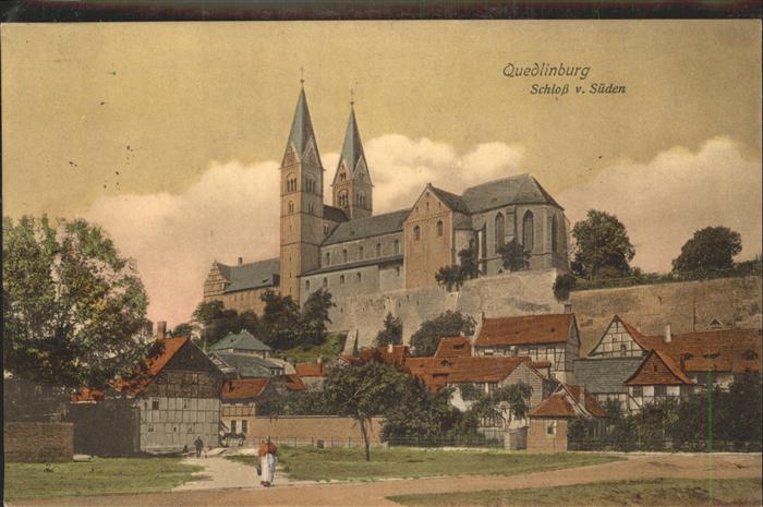 Quedlinburg Harz Schloss