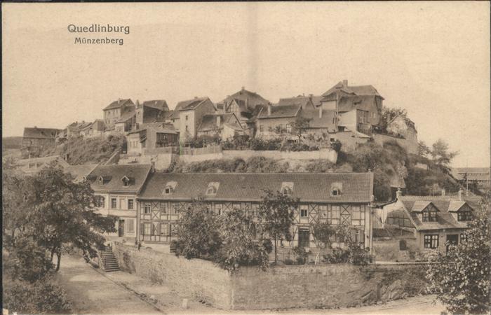 Quedlinburg Harz Muenzenberg