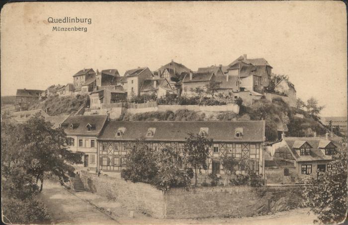 Quedlinburg Harz Muenzenberg
