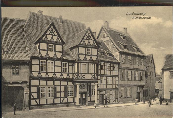 Quedlinburg Harz Klopstockhaus