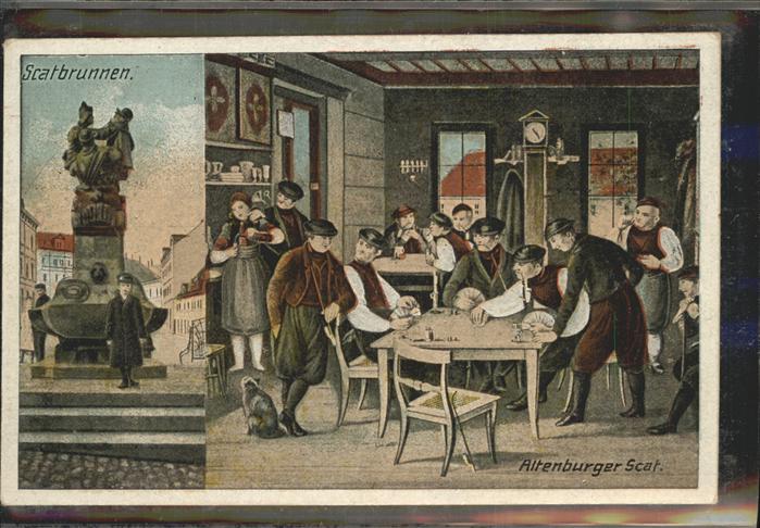 Altenburg Thueringen Skatbrunnen