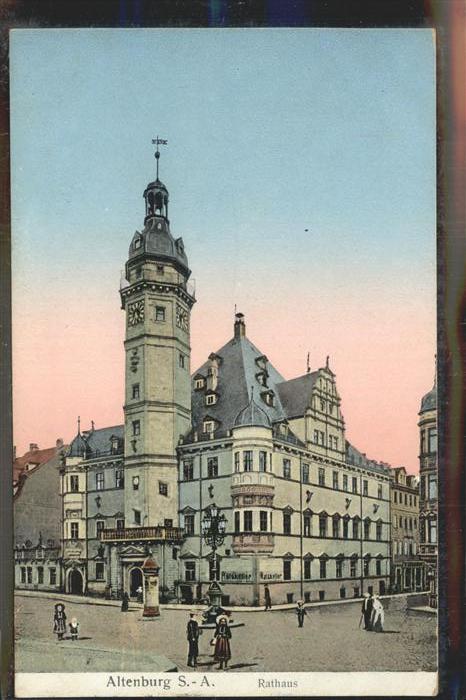 Altenburg Thueringen Rathaus