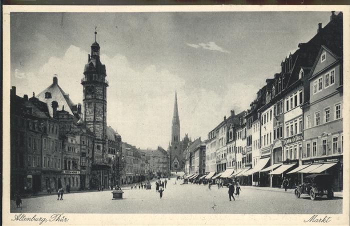 Altenburg Thueringen Markt
