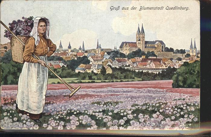 Quedlinburg Blumenernte