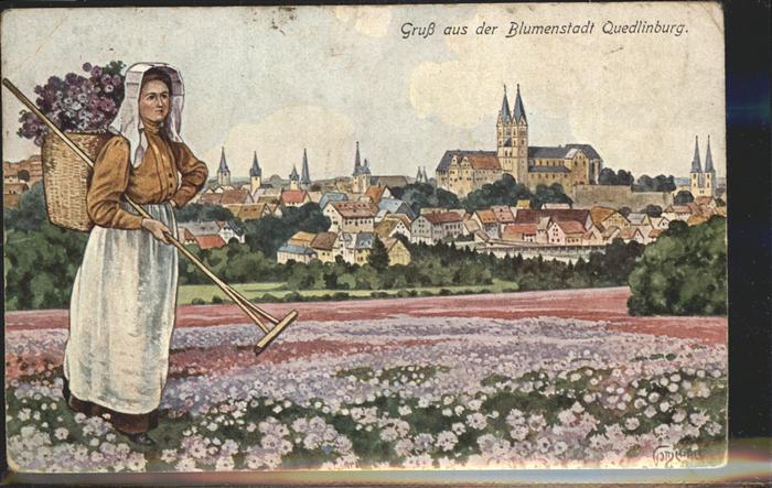 Quedlinburg Blumenernte