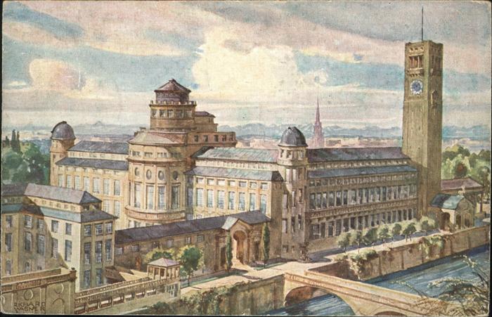 Wagner Richard Kuenstler Nr. 1 München Deutsches Museum