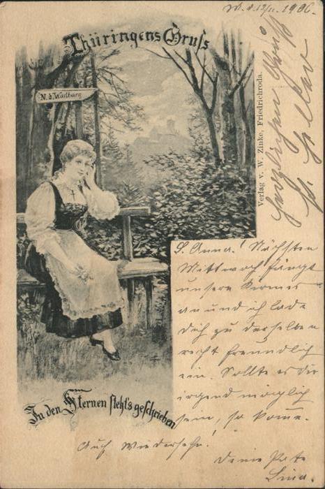 Wartburg Eisenach Tracht Thüringen