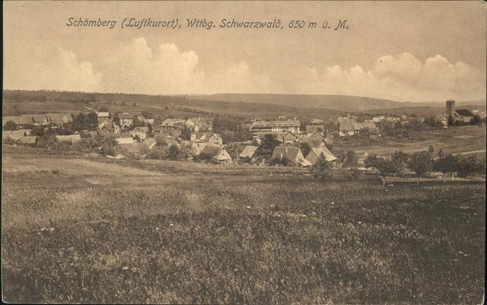 Schoemberg Freudenstadt Panorama Luftkurort im Schwarzwald