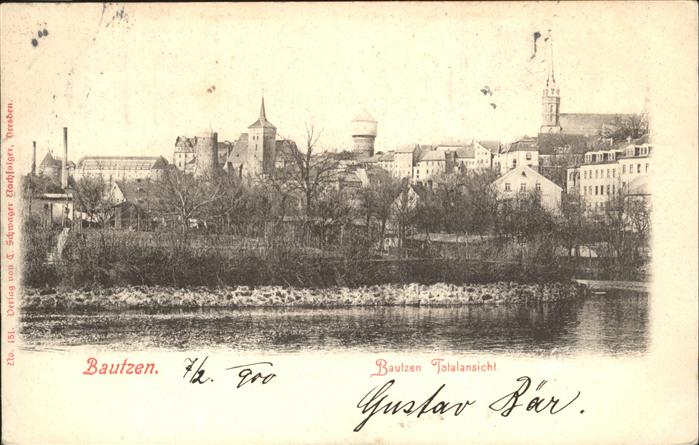 Bautzen Sachsen Teilansicht