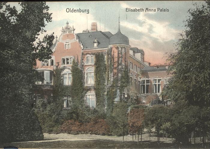 Oldenburg Niedersachsen Elisabeth Anna Palais