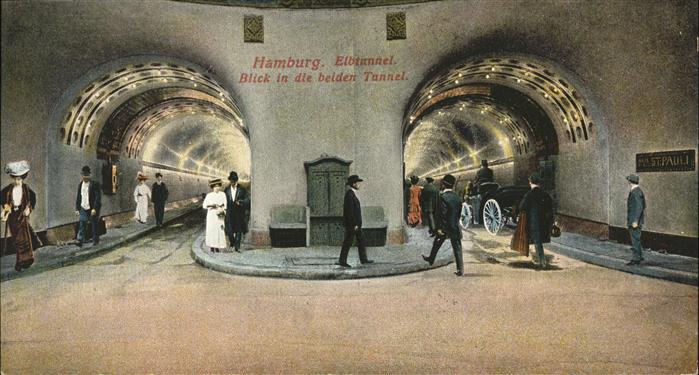 HAMBURG CITY Elbtunnel