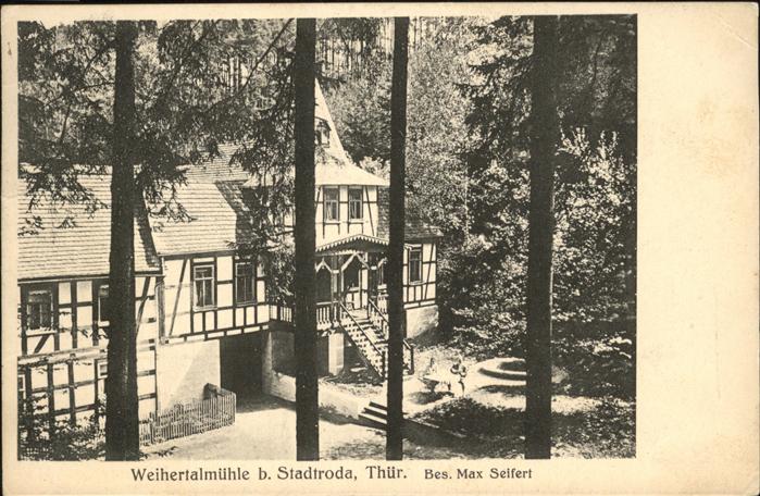 Stadtroda Thueringen Weihertalmuehle