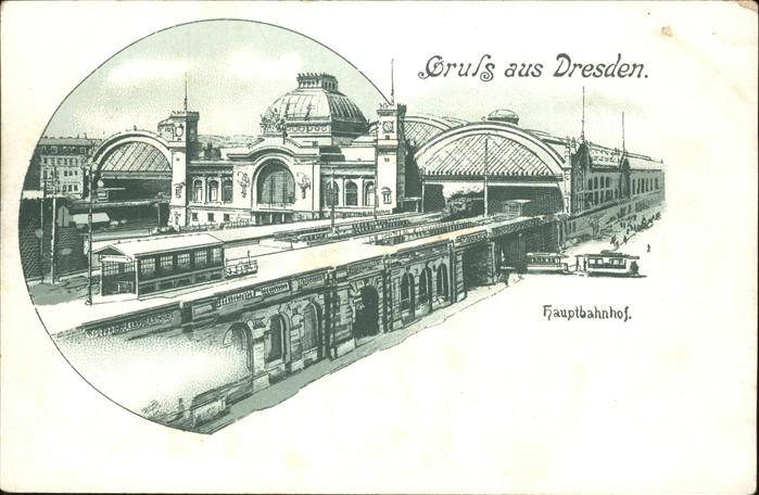 DRESDEN Elbe Hauptbahnhof