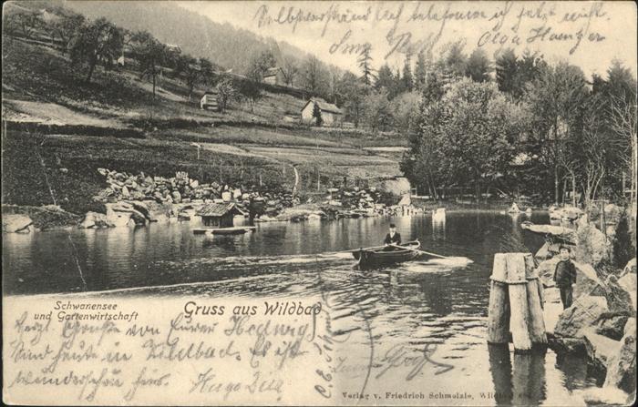 Bad Wildbad Schwanensee Gartenwirtschaft